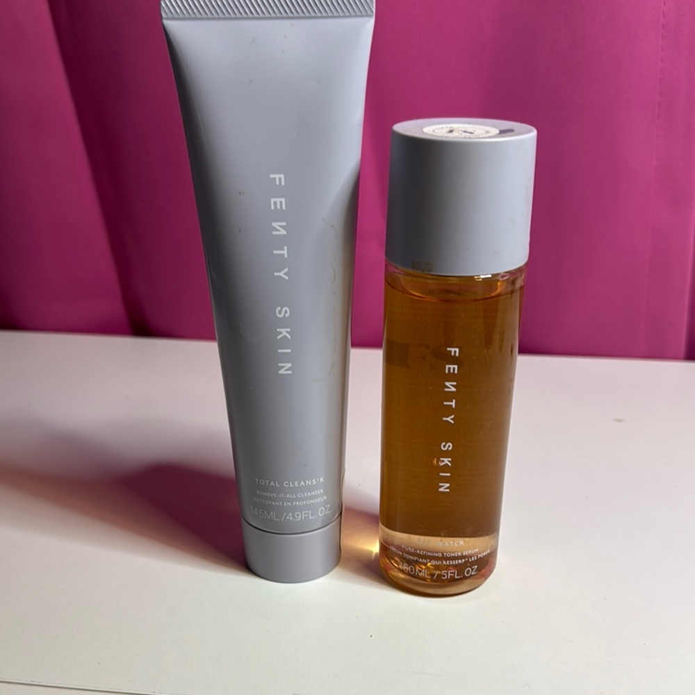 Fenty Skin: Total Cleanser and Toner Set - New!